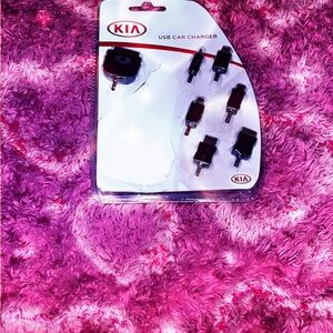 USB Car Charger with Black Adapters